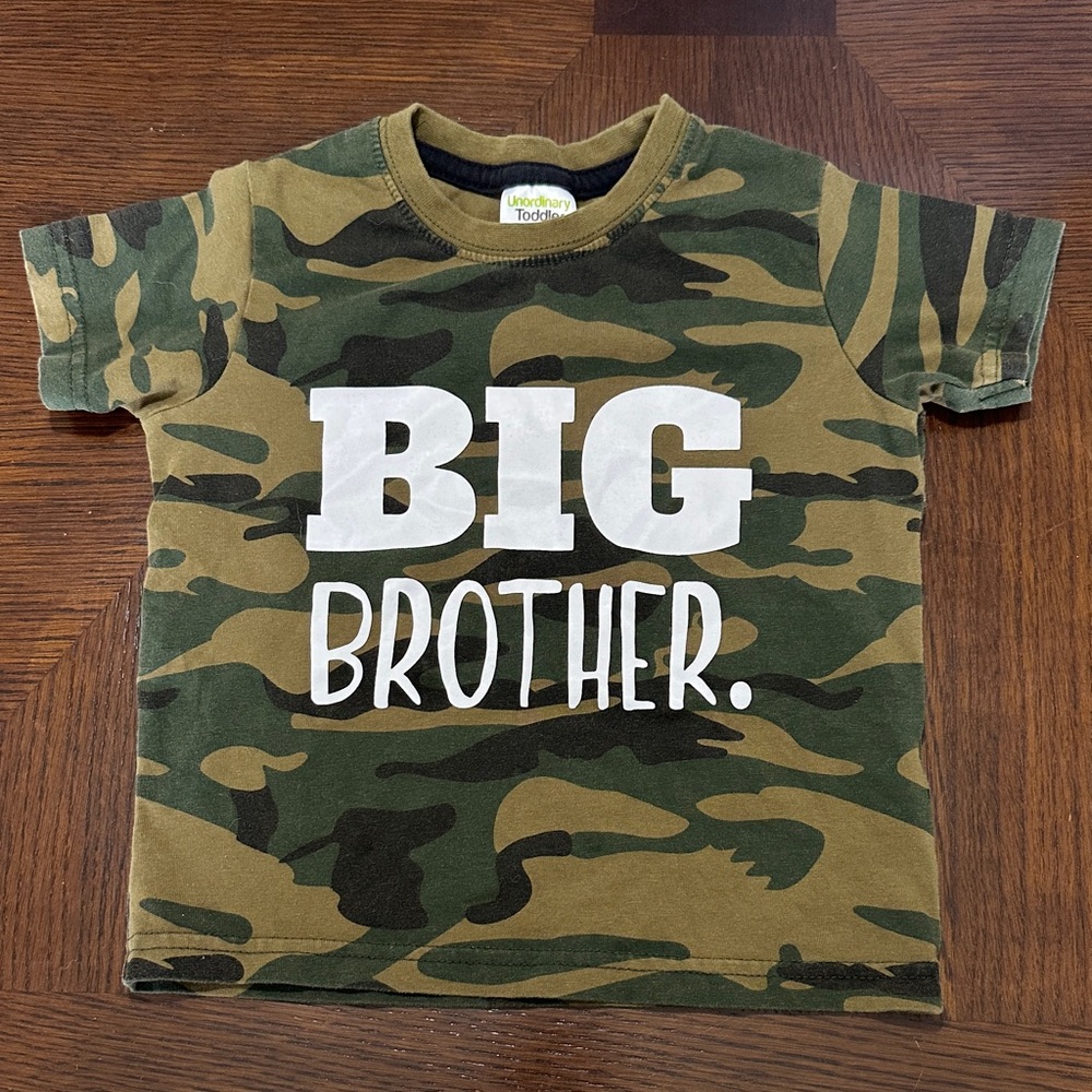 Camou 'Big Brother' T-Shirt - 12 Month